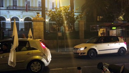 Ajaccio : défilé de victoire des nationalistes