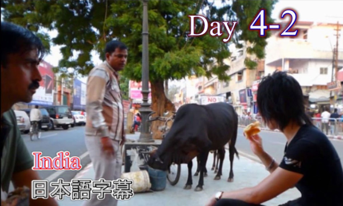 d4-2,字幕付き,インド旅行,ハリドワール,夜のインド,名古屋ホストクラブ社長の海外旅行,ज...