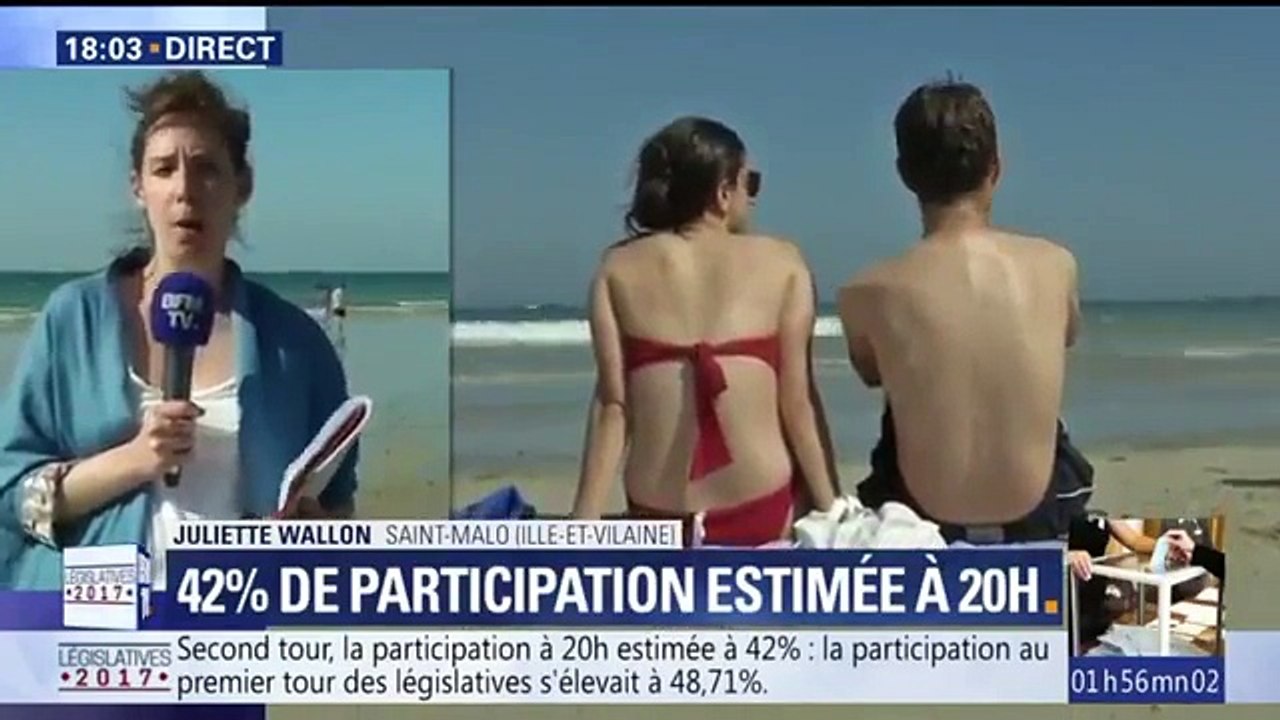 Des pros de la galipette perturbent un duplex de BFMTV
