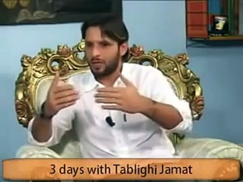 SHAHID AFRIDI, 3 DAYS WITH THE TABLEEGH JAMAAH