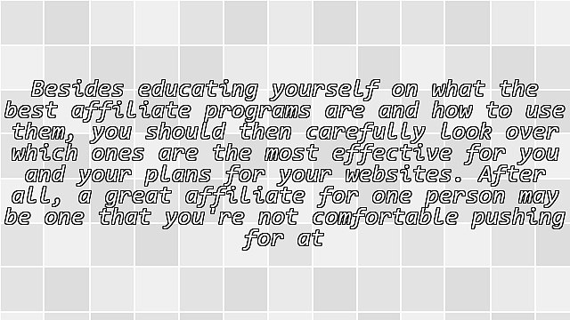 5 Tips for Affiliate Programs Newbies