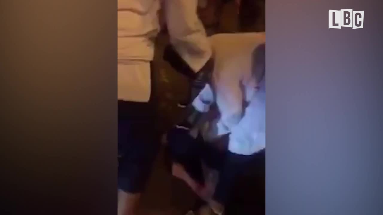 Exclusive: The Moment Terror Suspect Is Held In Headlock By Potential Victims