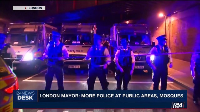 i24NEWS DESK | London mayor: more police at public areas, mosques | Monday, June 19th 2017