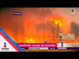 La carretera se convirtió en un infierno en Portugal | Noticias con Yuriria Sierra