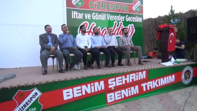Cizre Spor Kulübü Cizrelileri İftar Sofrasında Buluşturdu