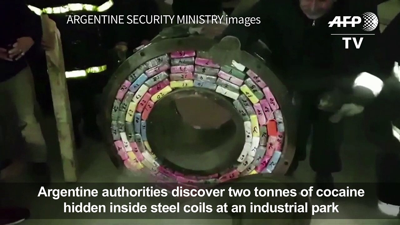 Two tonnes of cocaine discovered in Argentina