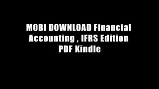 MOBI DOWNLOAD Financial Accounting , IFRS Edition PDF Kindle