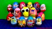 ★ 65 SURPRISE EGGS ★ FROZEN PEPPA PIG MICKEY ANGRY BIRDS HUEVOS SORPRESA SURPRISE BAGS PLA