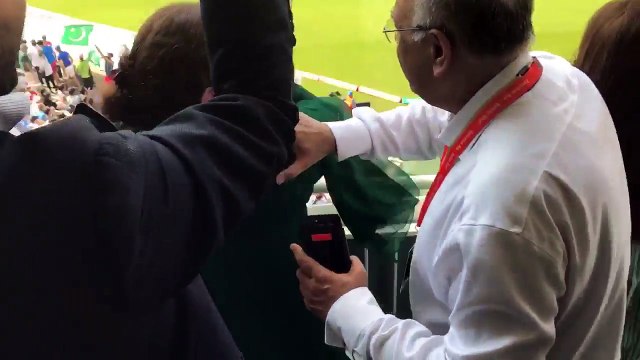 Pakistan celebrations after winning ICC cricket Champions Trophy 2017 against India in Oval Ground London #2