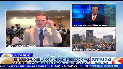 “Es esencial que la comunidad internacional apoye una negociación entre la oposición y el gobierno venezolano”: Iván Briscoe