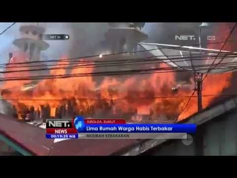 5 Rumah Warga di Sibolga, Sumatera Utara Habis Terbakar - NET24