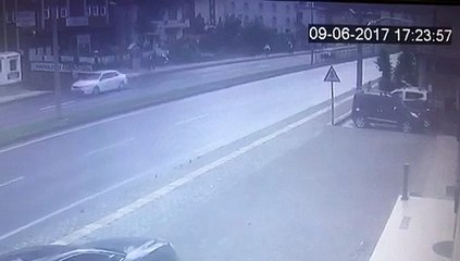 KAZA ANI AN BE AN KAMERALARA YANSIDI...