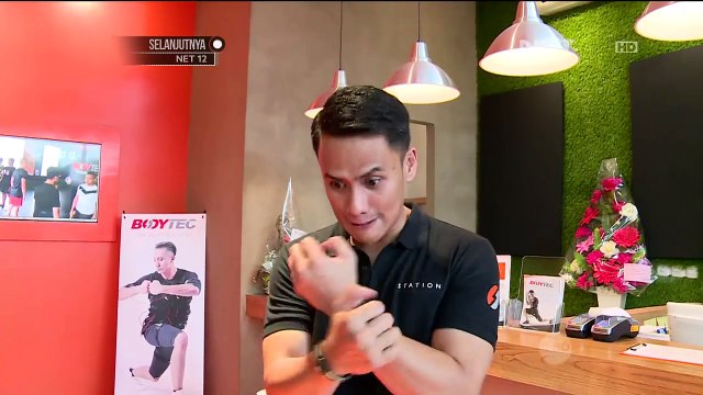 Aksi Choky Sitohang Perkenalkan Olah Raga Body Tech