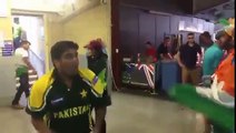 Pakistani fan mocking indian in oval cricket ground after winning cricket champions trophy final 2017