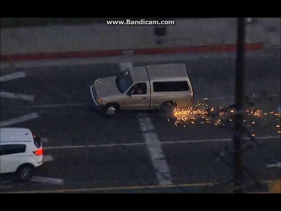 Police Chase Los Angeles Carjacking