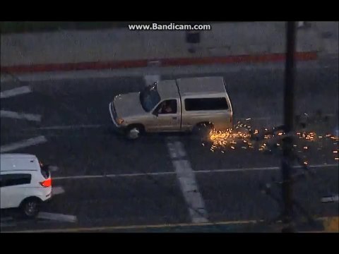 Police Chase Los Angeles Carjacking