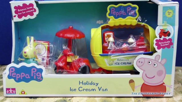 Крем де де по из также мороженое день отдыха лед автоматический проигрыватель из Пеппа свинья играть-DOH пластилин по фургон Магазины 20