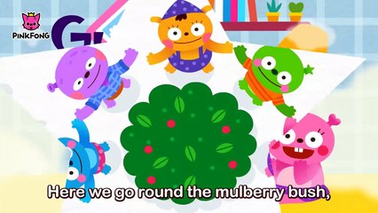 The Mulberry Bush _ Mother Goose _ Nursery Rhymes _ PINKFONG So