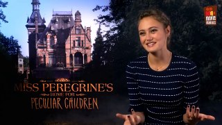Ella Purnell & Asa Butterfield - Miss Peregrines Home for Peculiar Children - exclusive intervie