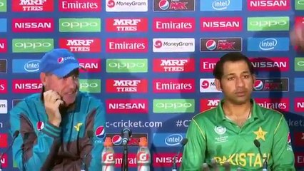 Sarfraz Ahmad and Micky Arthur Press Conference after CT17 Final