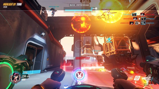 Overwatch Overwatch 000-DVA-000-049 D.Va Highlight Reel 123-127