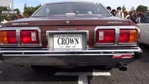 (4K)TOYOTA CROWN 1979 MS105 Retro 5代目クラウン・レトロカー - お台場旧