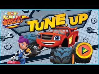 Nickelodeon Games to play online 2017 ♫Blaze monster machine   Tune up♫ Kids Games
