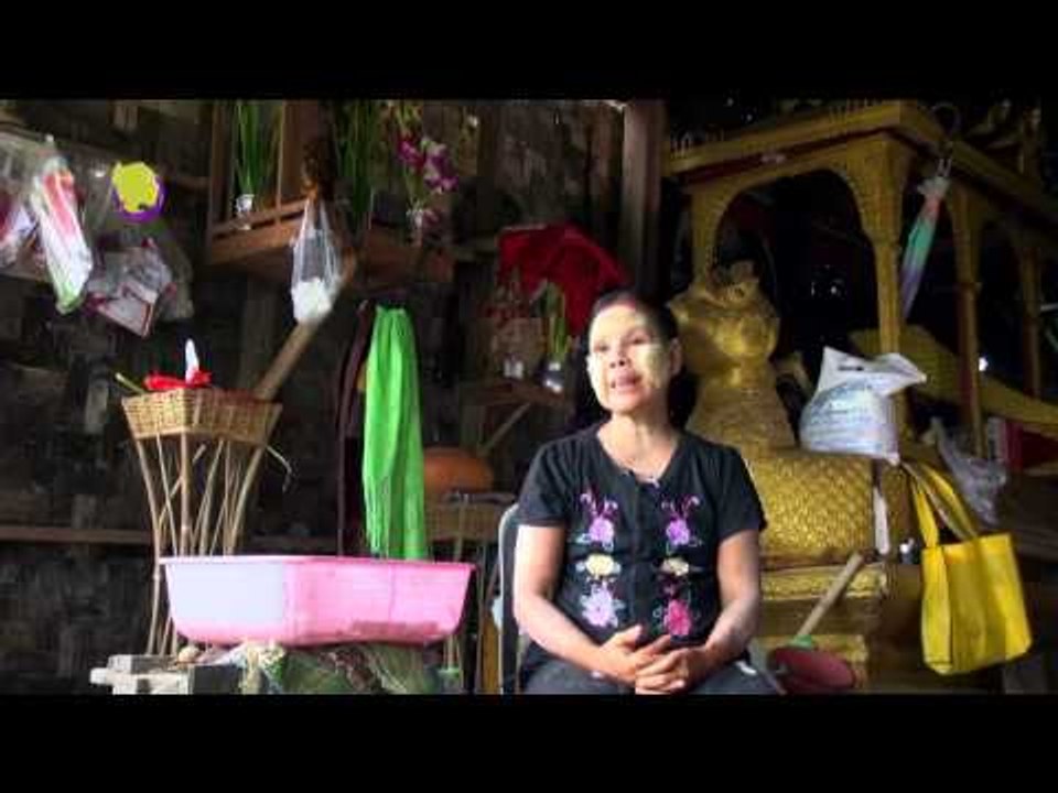 ေရေ၀းအနီးက အမ်ဳိးသမီးဆိုက္ကားဆရာ ေဒၚယုန္ေလး