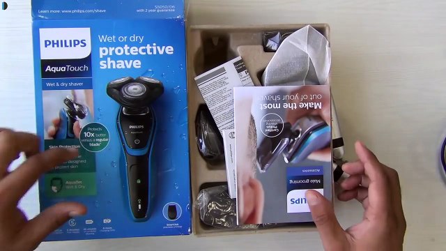 Lames changer Comment de de rasoir à Il Philips s5060 / 06 aquatouch