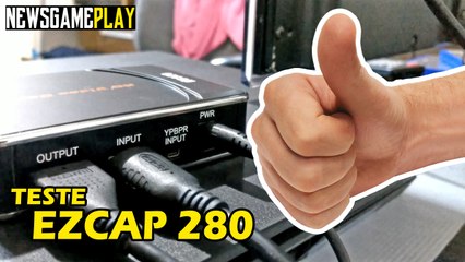 EZCAP 280 - Testando a placa de captura no PS4