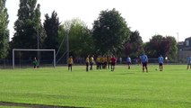 Coup franc de Yannick!!!(finale coupe d'Artois vétérans 2017)