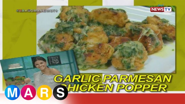 Mars Masarap: Garlic Parmesan Chicken Popper by Sanya Lopez