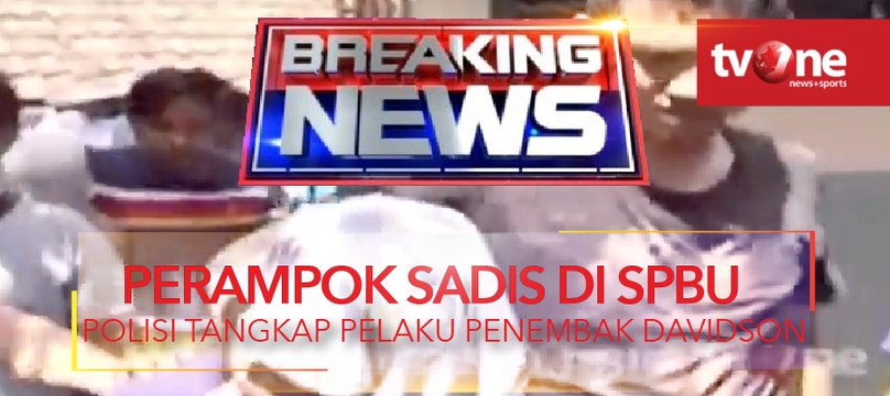 Polisi Tangkap 'Kapten' Perampokan Sadis di SPBU Daan Mogot