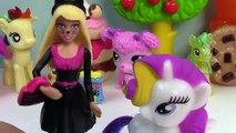 Noir chat poupée minou petit mini- mon ou poney rareté tour Mlp barbie playdoh halloween trea