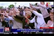 PPK califica de histórica visita del Papa Francisco al Perú