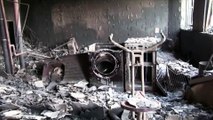 Il filme les dégâts après l'incendie de la Tour Grenfell à Londres