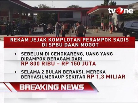 Rekam Jejak Perampok Sadis di SPBU