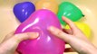 Water Heart Balloons collection Learn Colours Wet Balloon Finger Nursery Rhymes Finger Famil