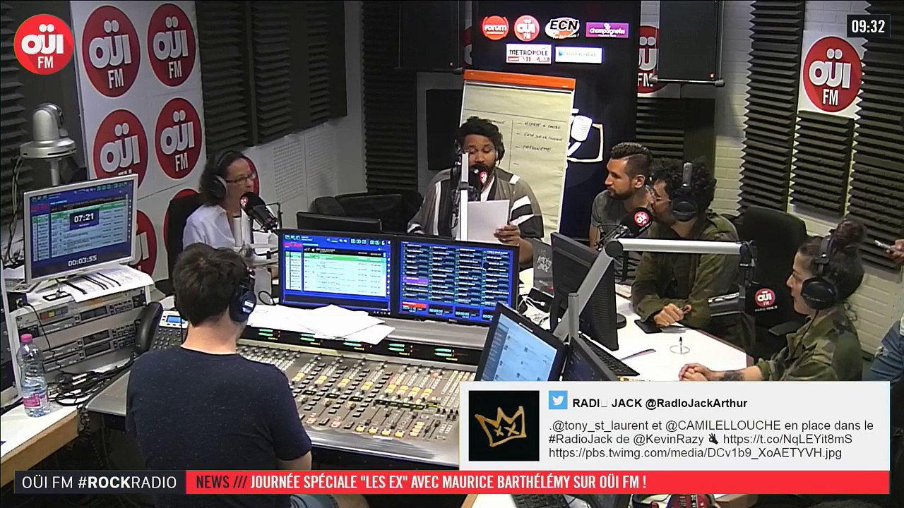 La radio OUI FM en direct vidéo /// La radio s'écoute aussi avec les yeux (3241)