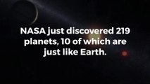 NASA discovers 10 more planets just like Earth