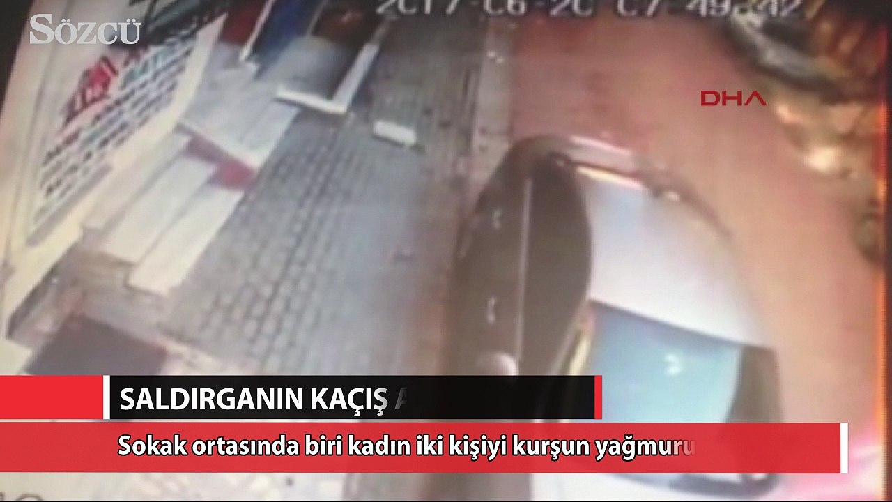 Esenyurt'ta cinayet zanlısının kaçış anı kamerada