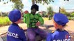 05.Little Heroes 7 - The Germ Police And Their Cop Car - With Spiderman, The Hulk, And Darth Vader_2_clip7