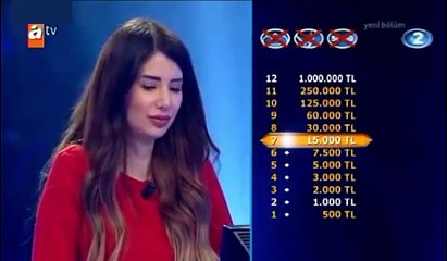 Kim Milyoner Olmak İster’de pes dedirten hayal