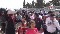 Kilis Suriye'ye Geçenlerin Sayısı 40 Bini Buldu