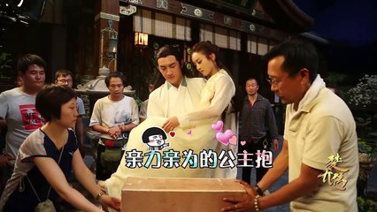 Hậu trường cảnh ôm công chúa hài hước của Sở Kiều Truyện