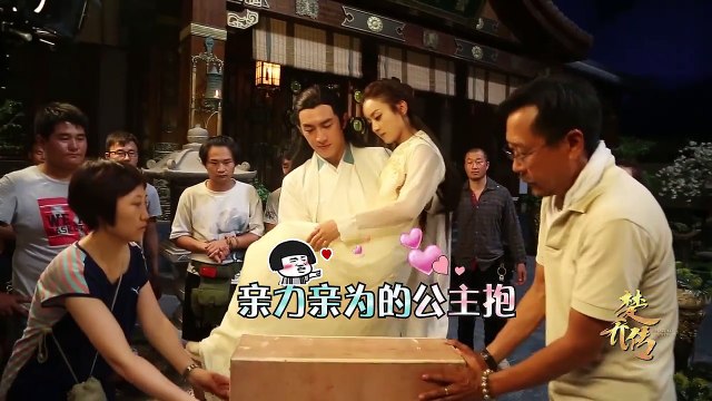 Hậu trường cảnh ôm công chúa hài hước của Sở Kiều Truyện