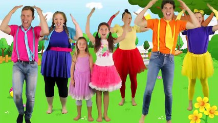 Head Shoulders Knees and Toes with Charli's Crafty Kitchen _ Kids nursery