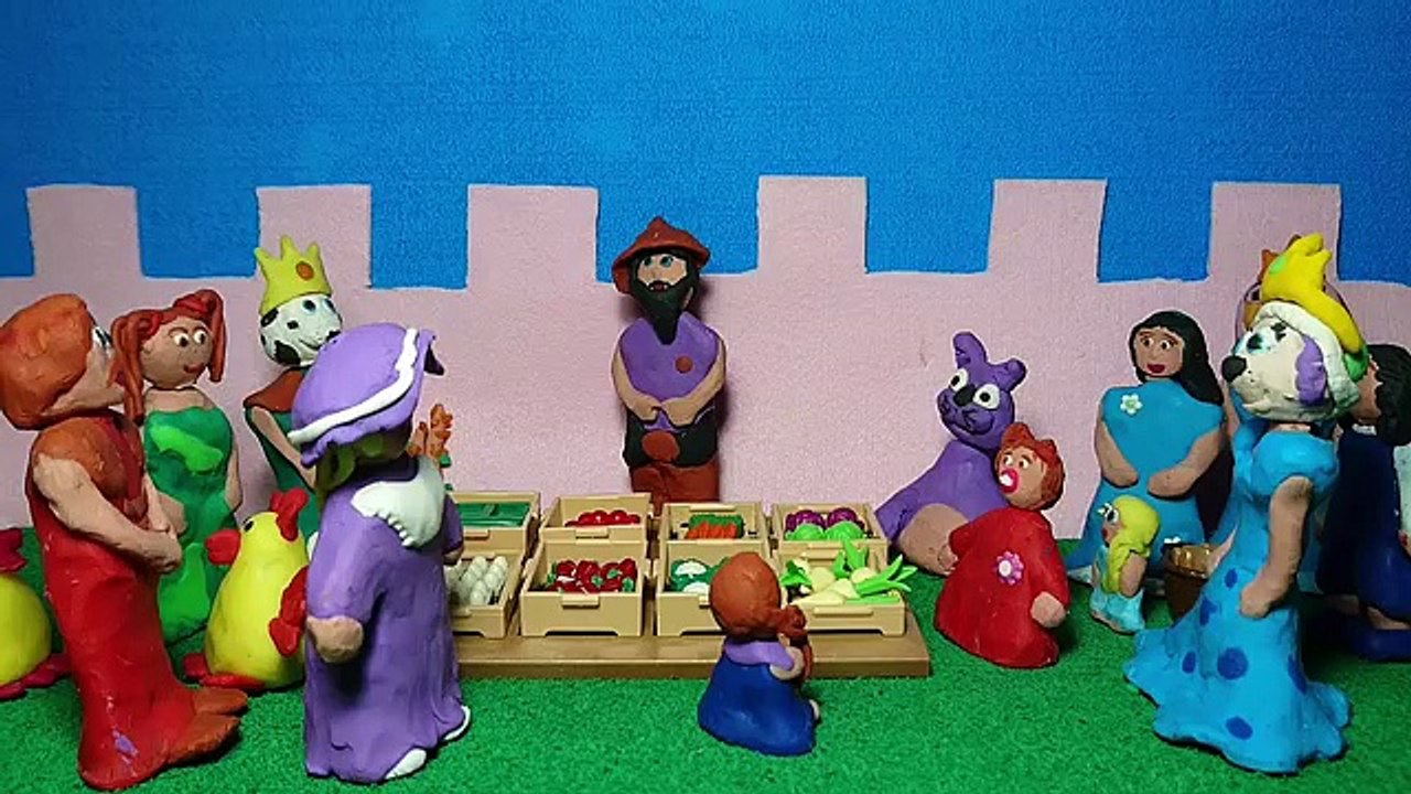 LA LLEGENDA DE SANT JORDI el Drac i la Princesa en CATALÀ /Conte de Sant Jordi/ plastilina