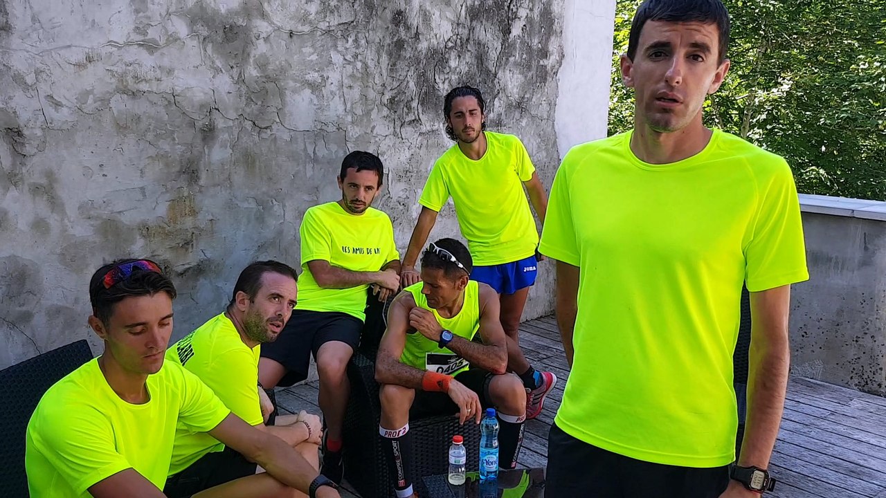 Rencontre avec les amis de Larbi vainqueurs du tour de Soule