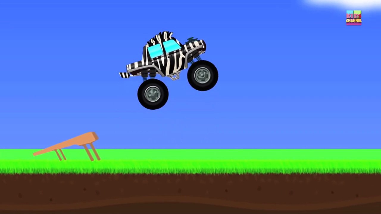 Monster Trucks _ Zebra Trucks _ Car And TruckFlkjYs_j Video Dailymotion